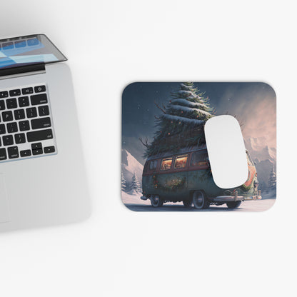 VW Bus Christmas - Mouse Pad (Rectangle)