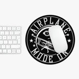Airplane Mode On - Circle - Mouse Pad