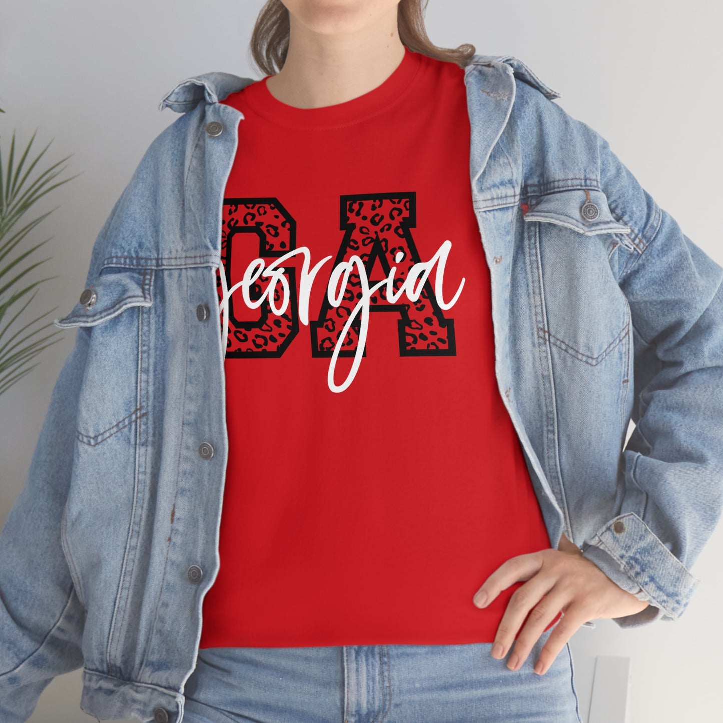 Georgia - GA - Unisex Heavy Cotton Tee