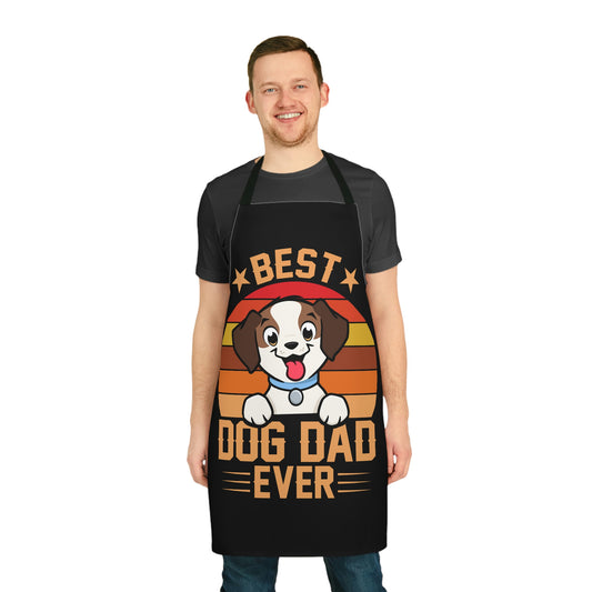 Best Dog Dad Ever - Apron (AOP)