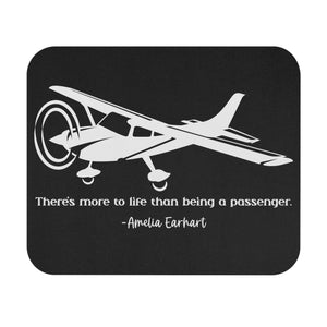 Amelia Earhart - Quote - Mouse Pad (Rectangle)