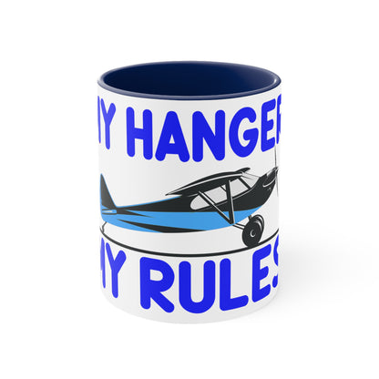 My Hanger - My Rules - Accent Coffee Mug, 11oz