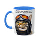 Mike, Echo, Oscar, Whiskey - Pilot - Colorful Mugs, 11oz