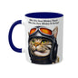 Mike, Echo, Oscar, Whiskey - Pilot - Colorful Mugs, 11oz