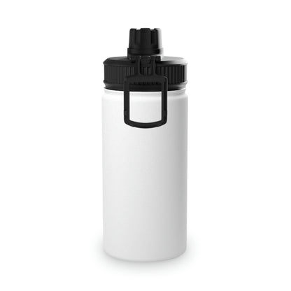 Happy Aircraft Owner - Retro - Stainless Steel Water Bottle, Sports Lid - 12 oz.