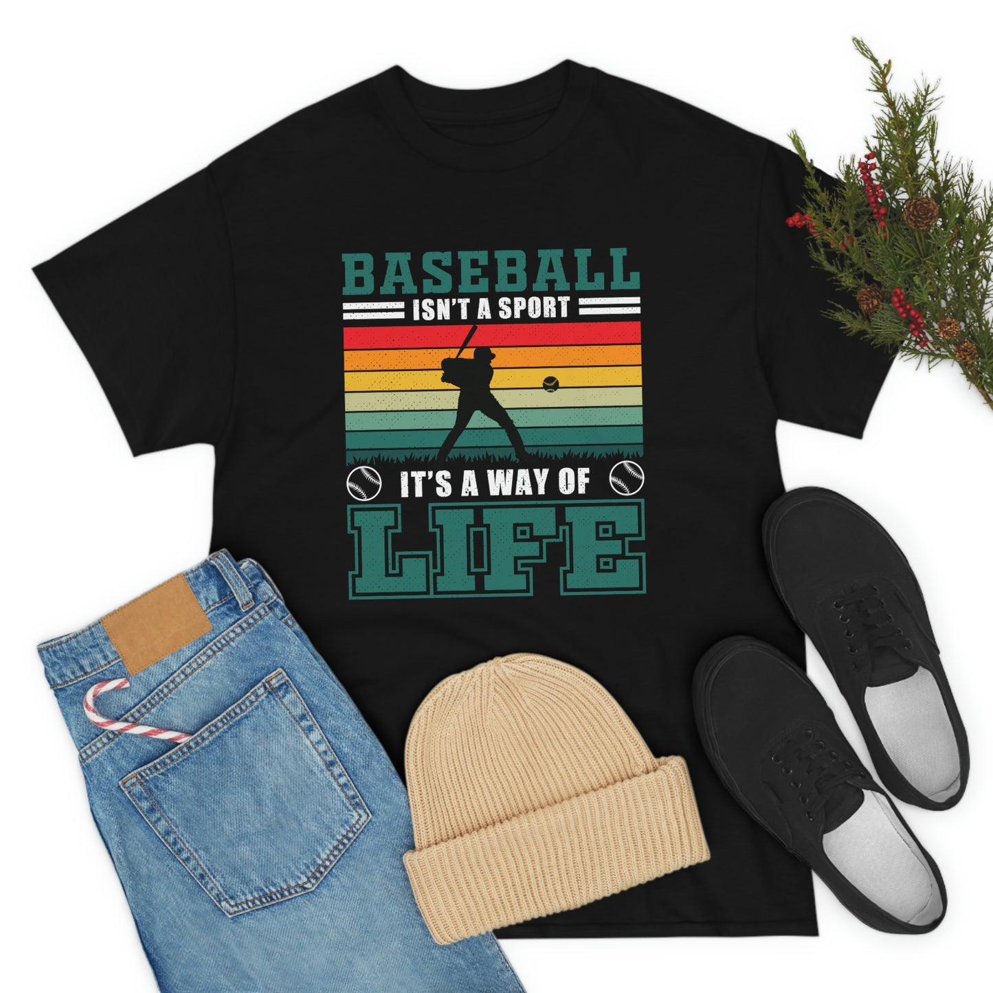 Baseball Isn't A Sport, It's A Way Of Life - Unisex Heavy Cotton Tee