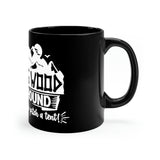 Morning Wood Campground - White - 11oz Black Mug