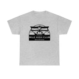 Mile High Club - Biplane - Solo Division - Black - Unisex Heavy Cotton Tee