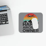 Happy Aircraft Owner - Retro - Mouse Pad (Rectangle)