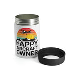 Happy Aircraft Owner - Retro - Can Holder