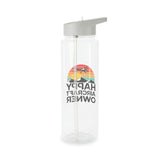 Happy Aircraft Owner - Retro - Tritan Water Bottle - 25 oz.