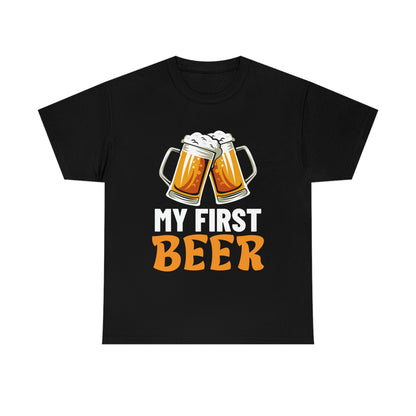 My First Beer - Unisex Heavy Cotton Tee