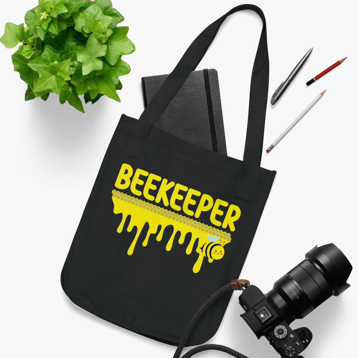 Beekeeper - Organic Canvas Tote Bag