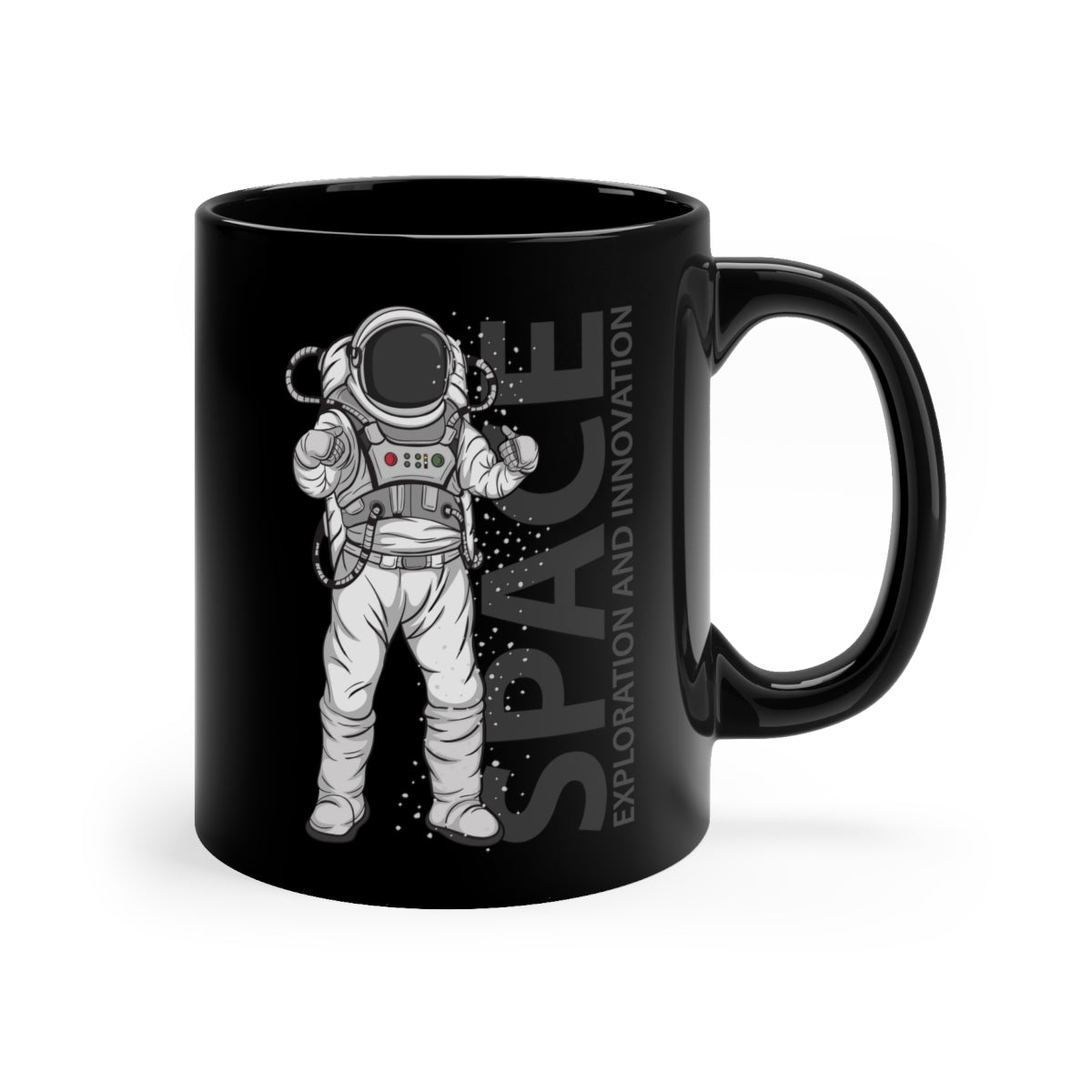 Astronaut - Space - 11oz Black Mug