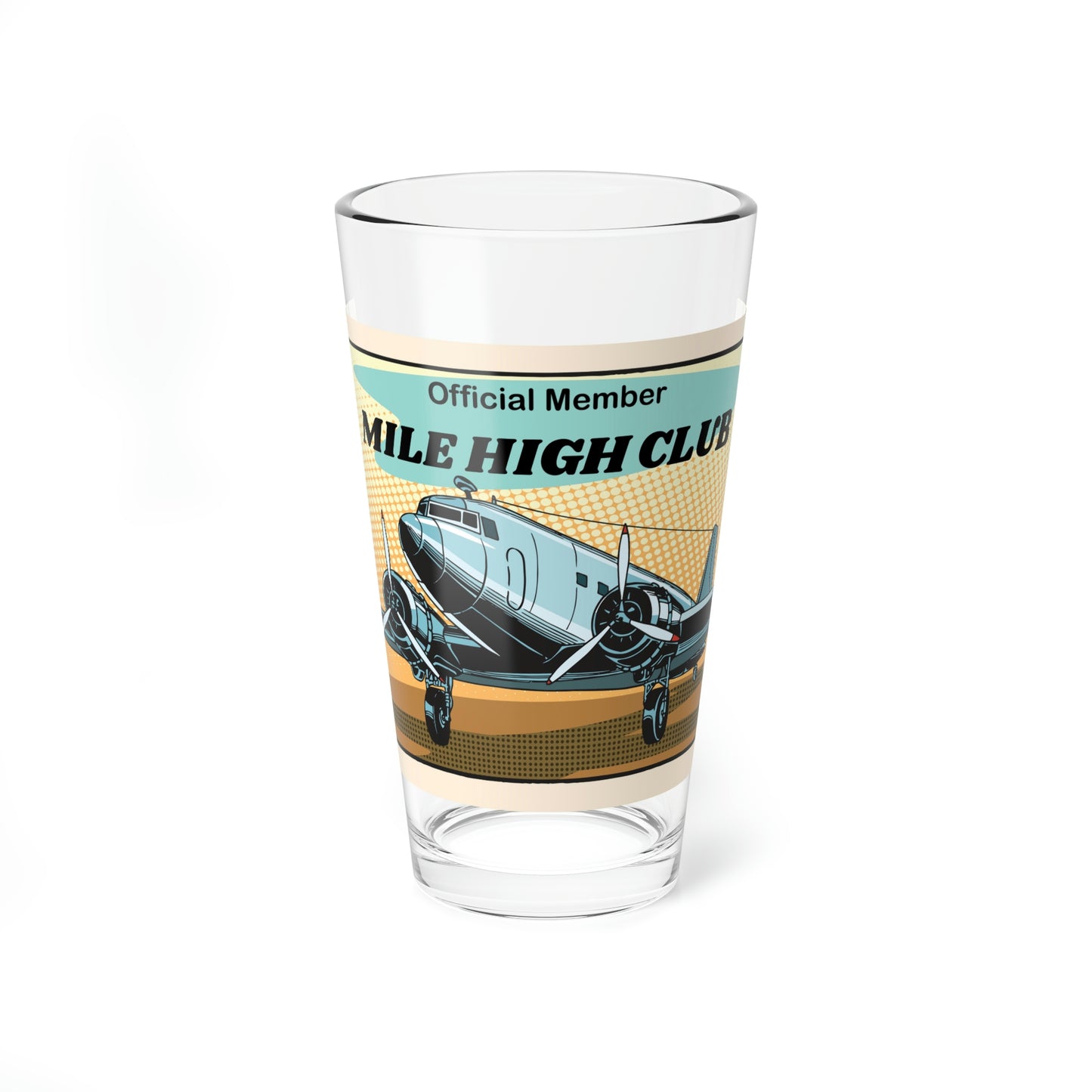 Mile High Club - DC3 - Mixing Glass, 16oz