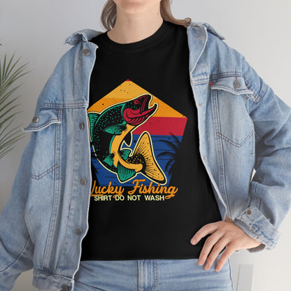 Lucking Fishing Shirt - Unisex Heavy Cotton Tee