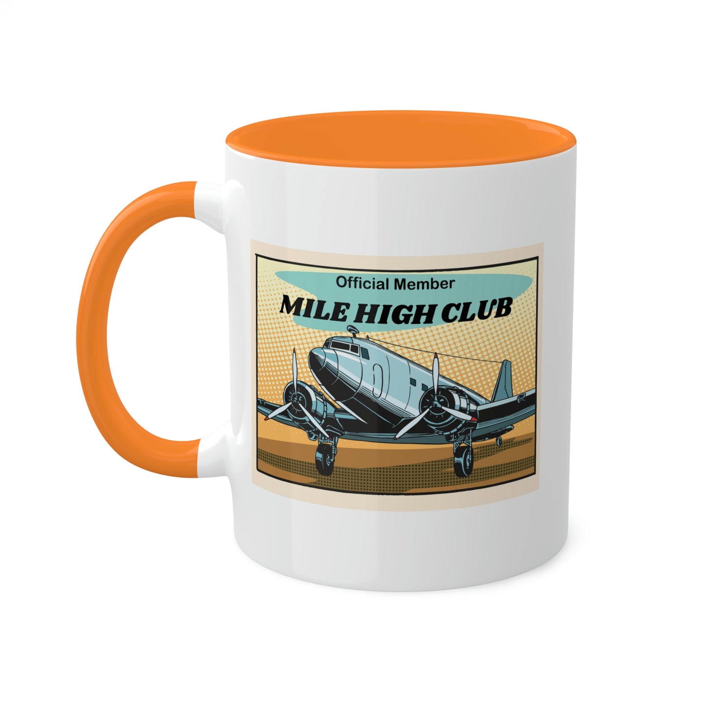 Mile High Club - DC3 - Colorful Mugs, 11oz