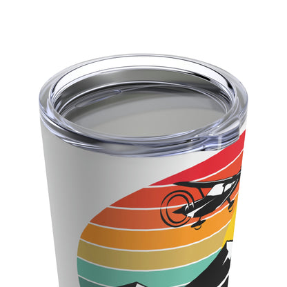 Happy Aircraft Owner - Retro - Tumbler 20oz