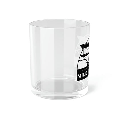 Mile High Club - Biplane - Black - Bar Glass