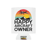 Happy Aircraft Owner - Retro - Can Cooler (Regular)