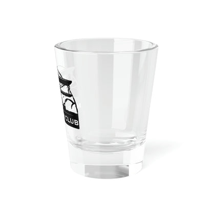 Mile High Club - Biplane - Black - Shot Glass, 1.5oz