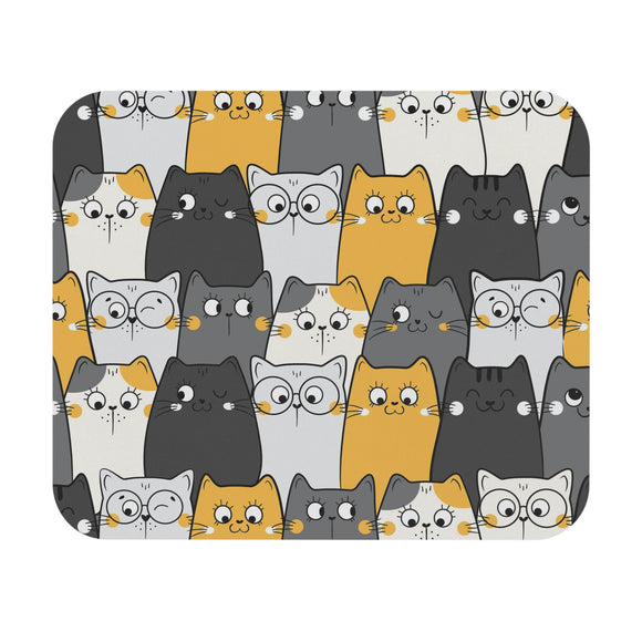 Doodle Cats - Mouse Pad (Rectangle)