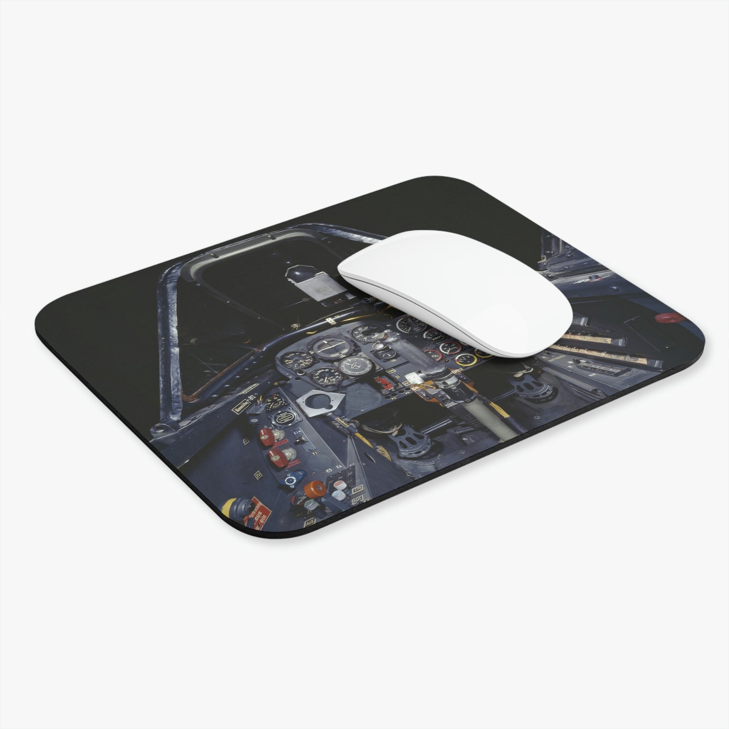 Messerschmitt Me262 A-1a Schwalbe Cockpit  - Mouse Pad (Rectangle)