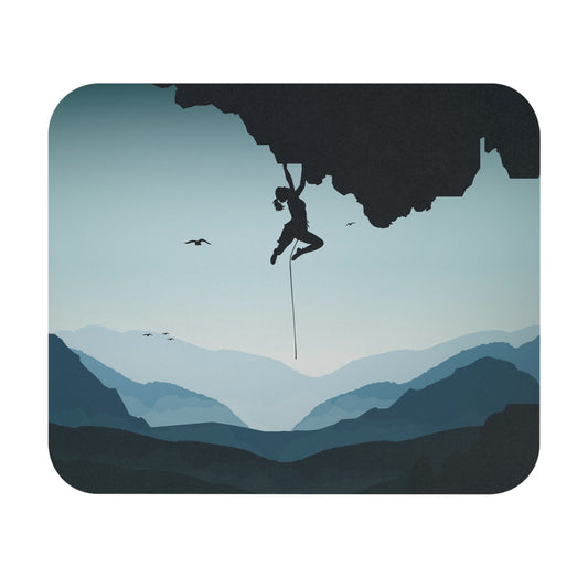 Rock Climbing - Blue - Mouse Pad (Rectangle)