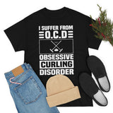 OCD - Obsessive Curling Disorder - Unisex Heavy Cotton Tee