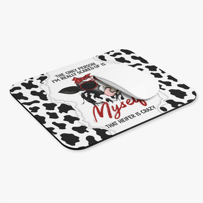 Crazy Heifer - Mouse Pad (Rectangle)