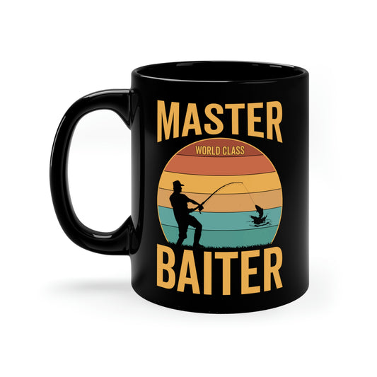 Master Baiter - World Class - 11oz Black Mug