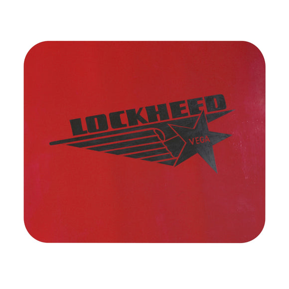 Aircraft Logo - Lockheed Vega - Mouse Pad (Rectangle)