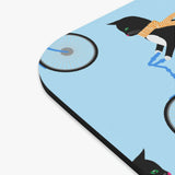 Cats On Bicycles - Mouse Pad (Rectangle)