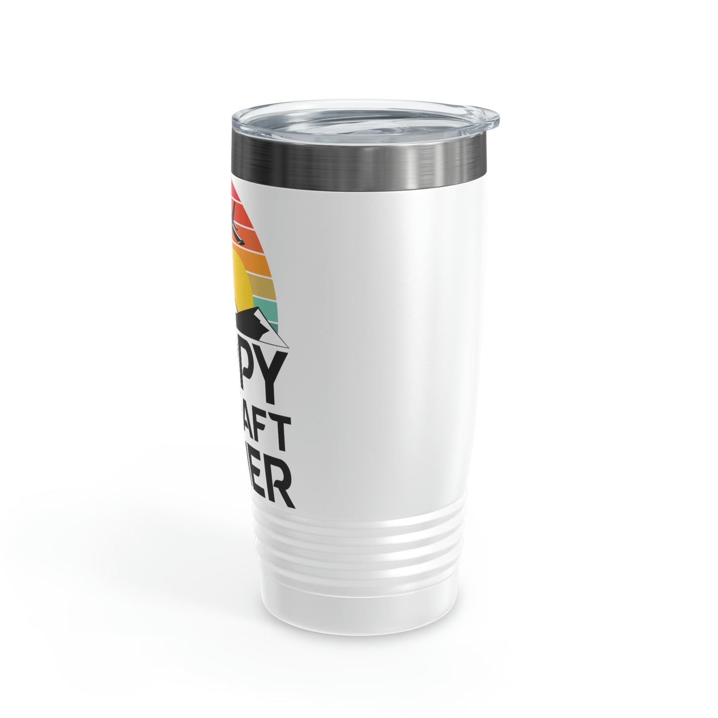 Happy Aircraft Owner - Retro - Ringneck Tumbler, 20oz