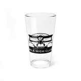 Mile High Club - Biplane - Black - Mixing Glass, 16oz