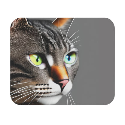 Cat Face - Graphic - Mouse Pad (Rectangle)