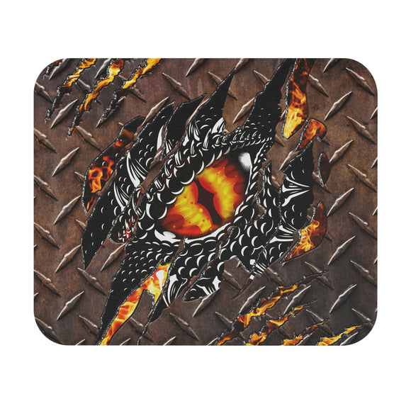 Dragon Eye - Claws Scratch - Mouse Pad (Rectangle)