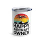 Happy Aircraft Owner - Retro - Tumbler 10oz