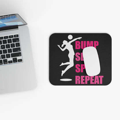 Bump - Set - Spike - Repeat - Mouse Pad (Rectangle)