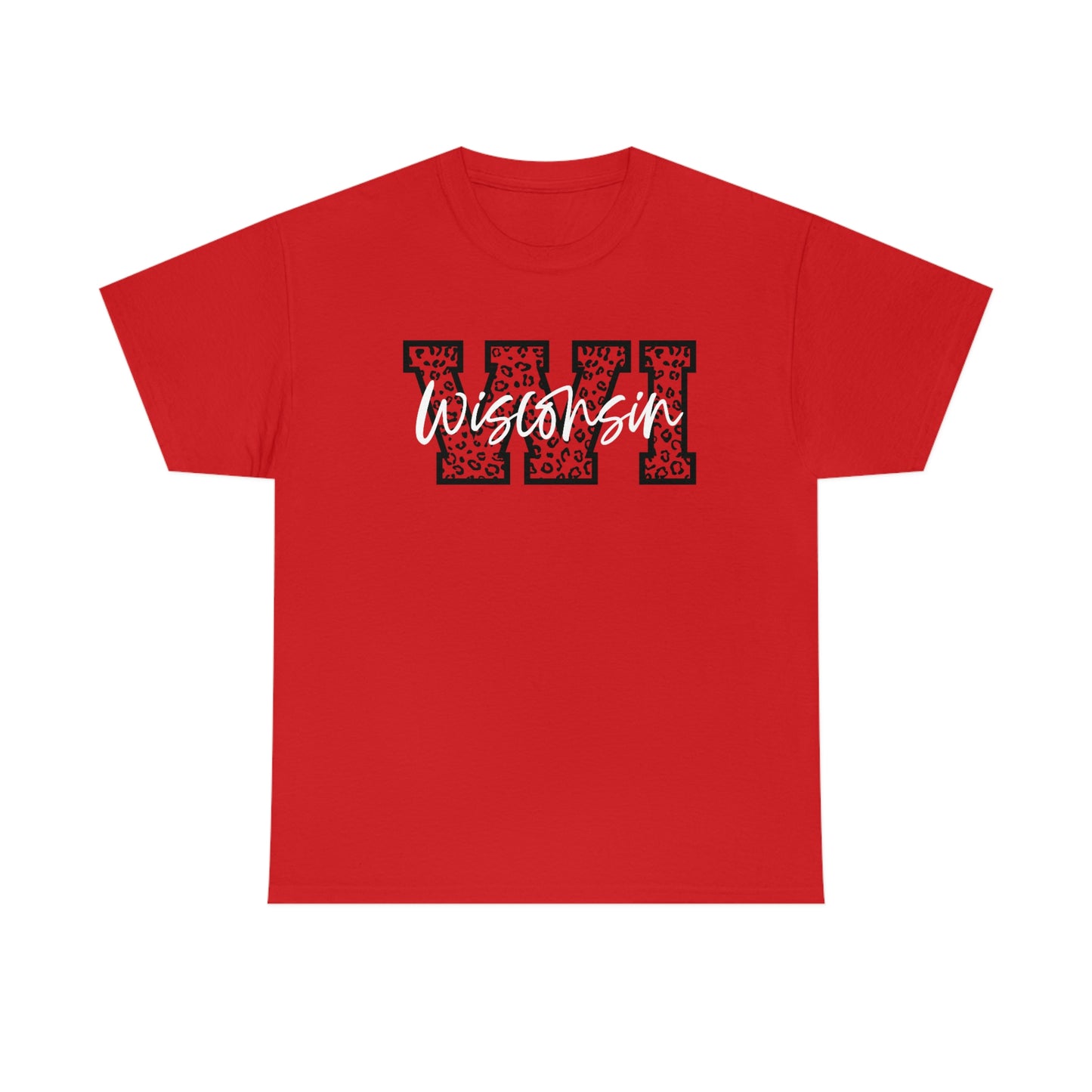 Wisconsin - WI - Unisex Heavy Cotton Tee