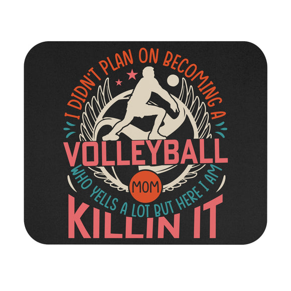 Volleyball Mom - Killin It - Mouse Pad (Rectangle)