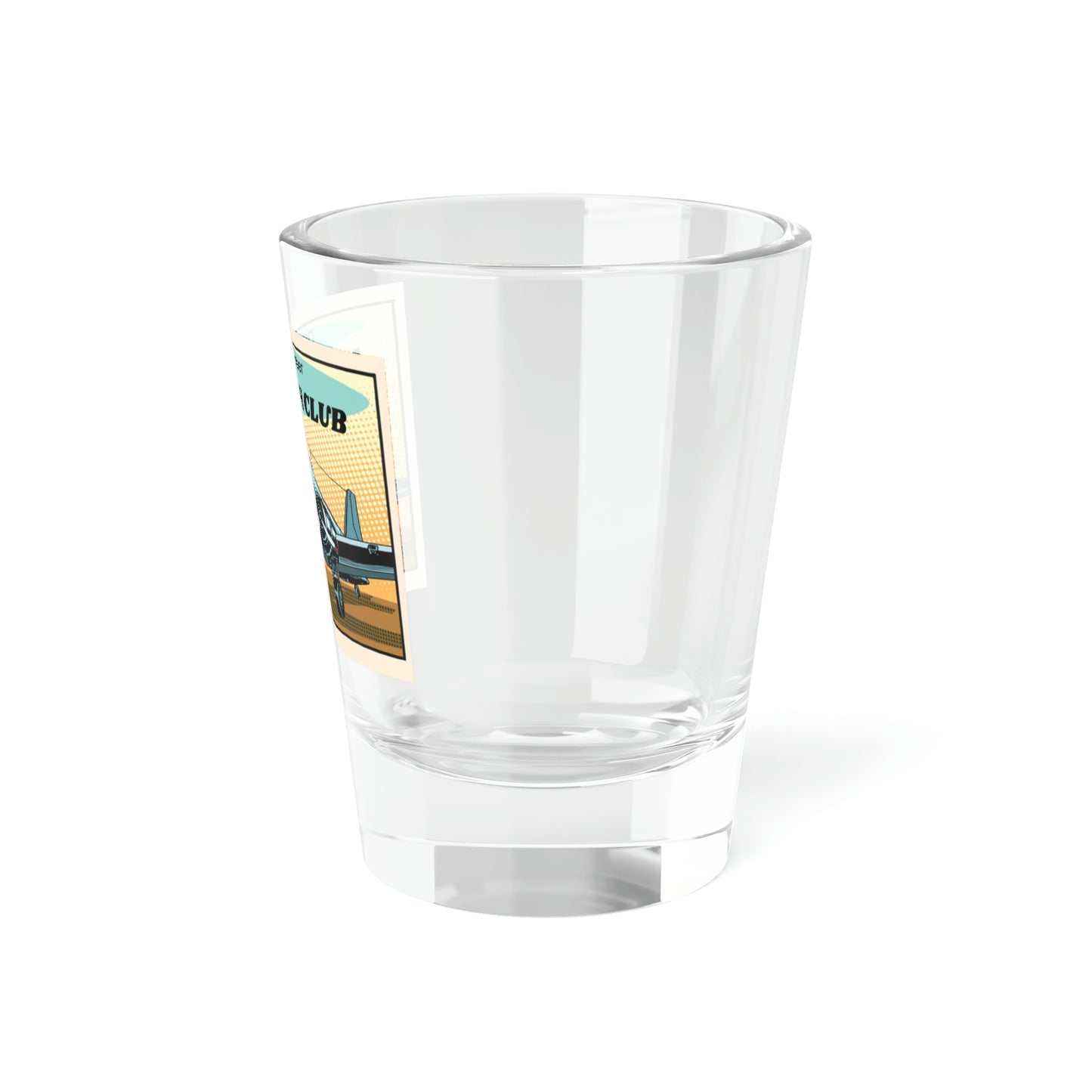 Mile High Club - DC3 - Shot Glass, 1.5oz