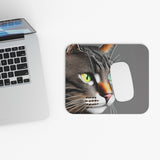 Cat Face - Graphic - Mouse Pad (Rectangle)
