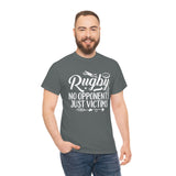 Rugby - No Opponents, Just Victims - Unisex Heavy Cotton Tee