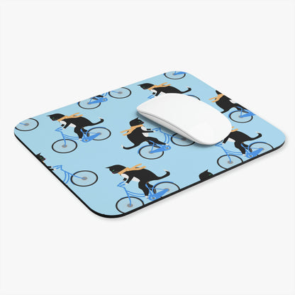 Cats On Bicycles - Mouse Pad (Rectangle)