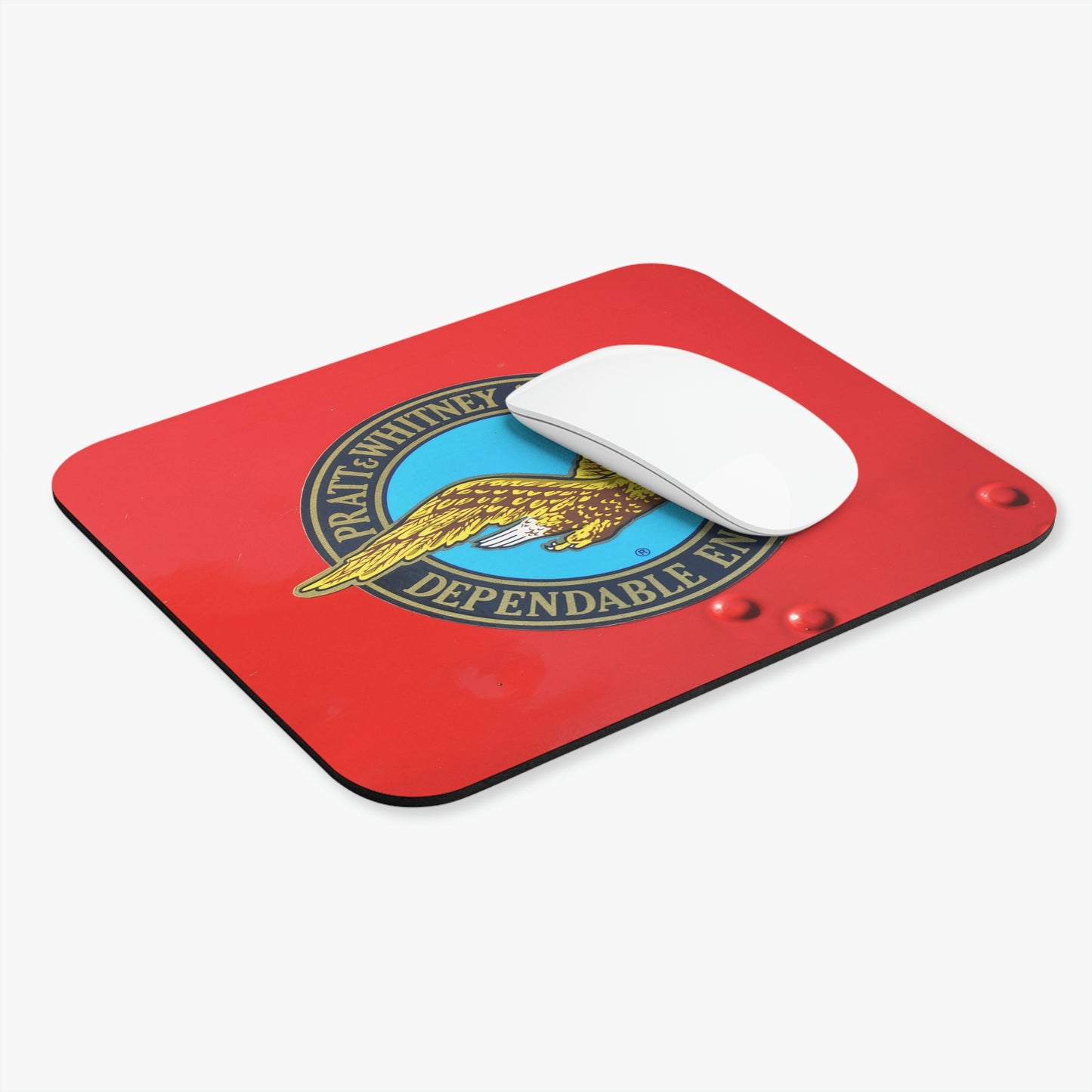 Aircraft Logo - Pratt & Whitney  - Mouse Pad (Rectangle)