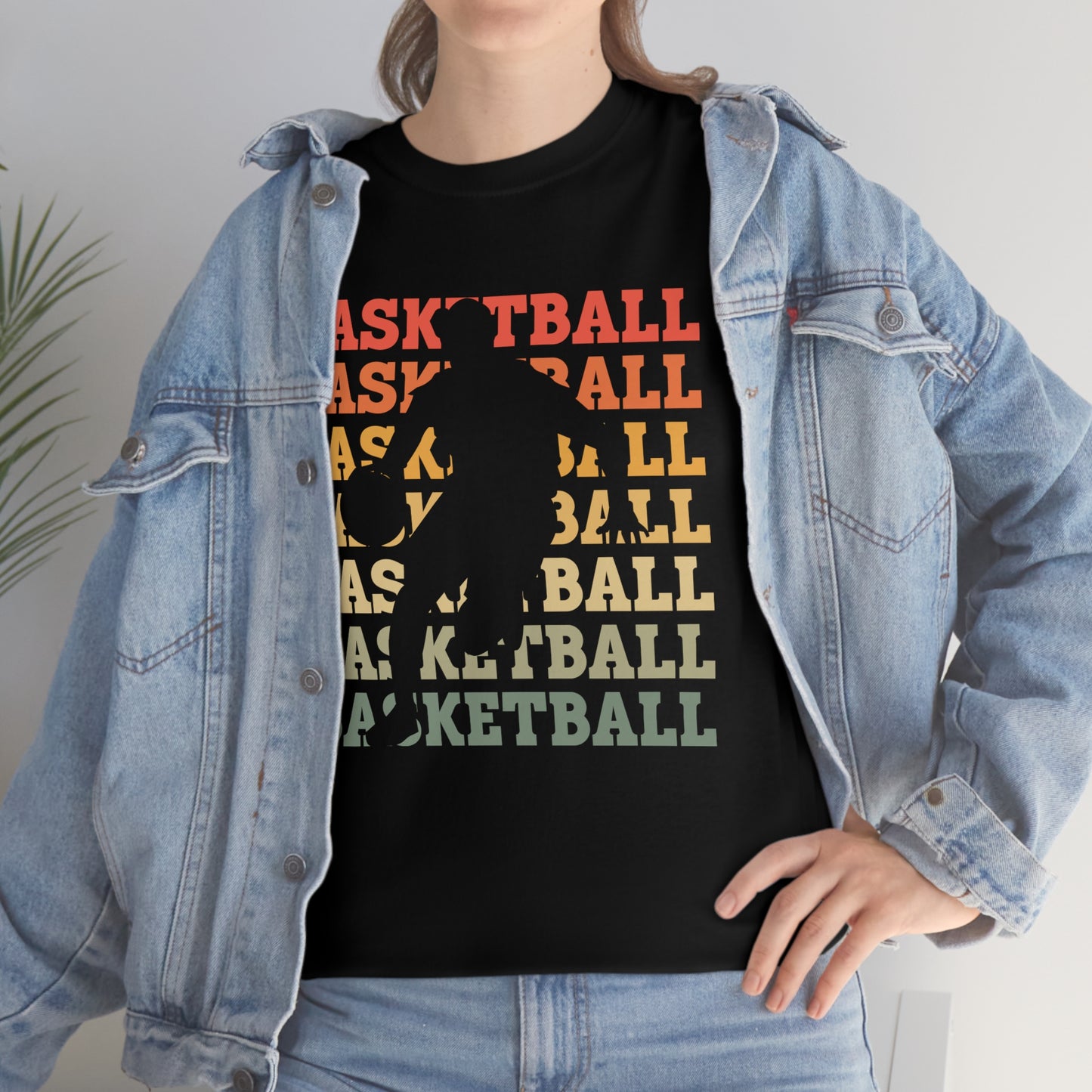 Basketball - Unisex Heavy Cotton Tee