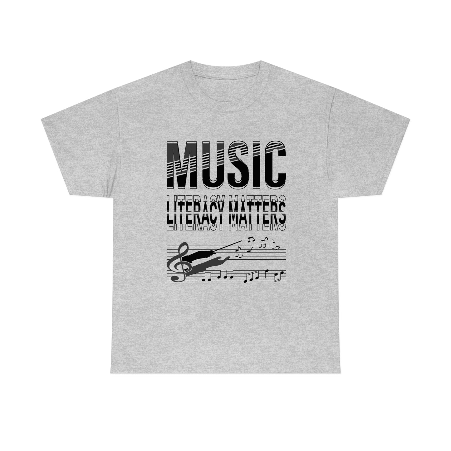 Music Literacy Matters - Unisex Heavy Cotton Tee