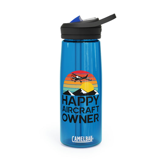 Happy Aircraft Owner - Retro - CamelBak Eddy®  Water Bottle, 25oz