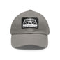 Mile High Club - Biplane - White - Dad Hat with Leather Patch